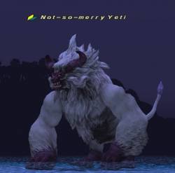  Not-so-merry Yeti
