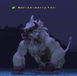  Not-so-merry Yeti