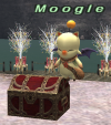 Mini-game Moogle with his Giftbox