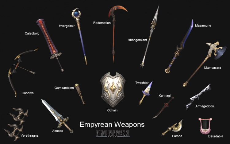  Empyrean Weapons